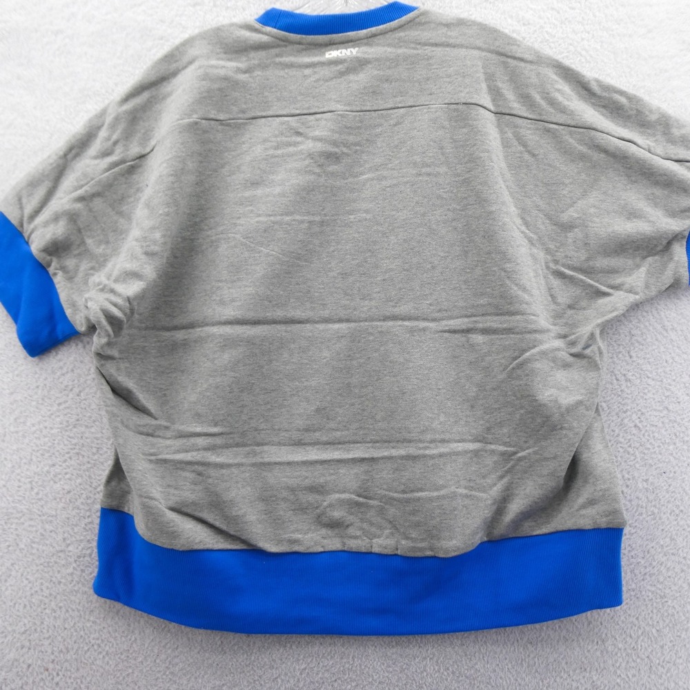 DKNY Sport Shirt Women Small Toronto Blue Jays Grey Blue Vintage Y2K Sweatshirt - Picture 8 of 9